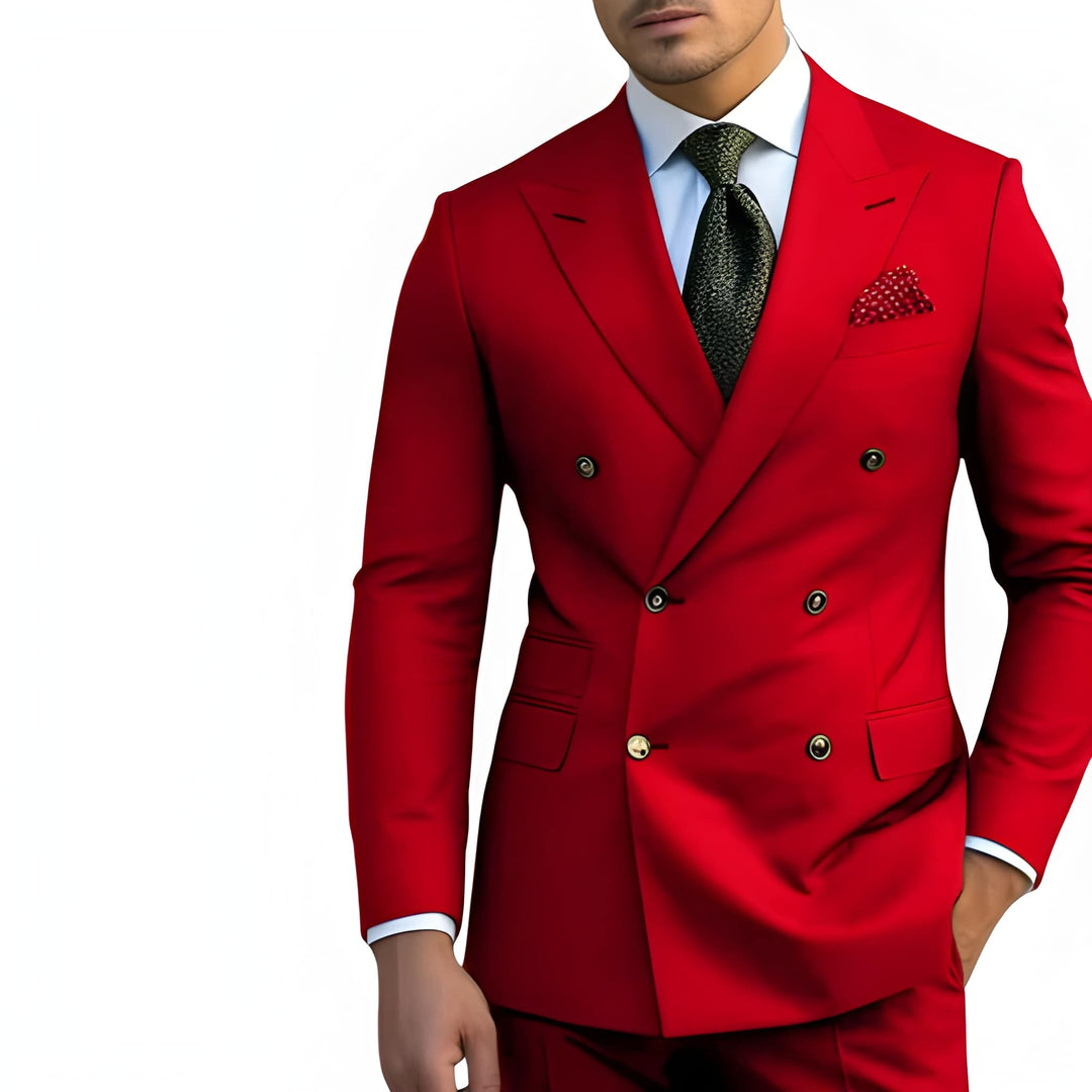 Men's Set | Double Breasted Tailored | Formal Mens Clothing