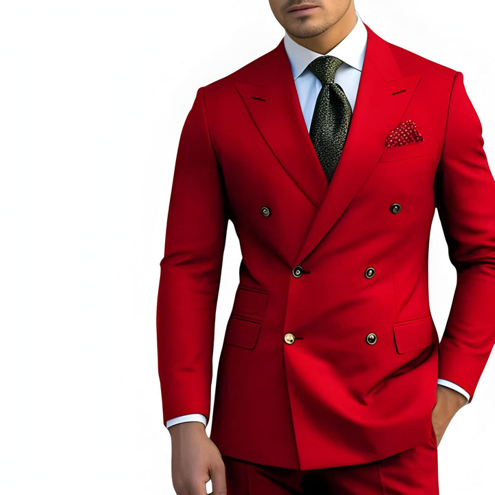 Men's Set | Double Breasted Tailored | Formal Mens Clothing