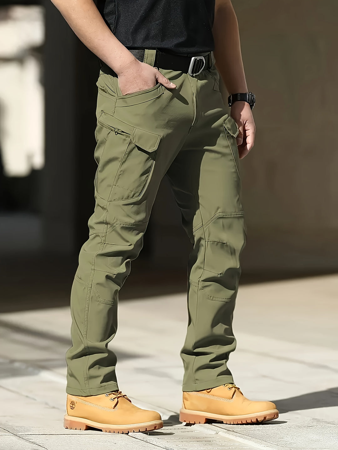 Mens Cargo Trousers | Modern Pocket Design | Casual Mens Clothing