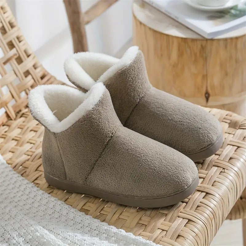 Women’s Shoes | Plush Winter Slippers | Warm Indoor Home Comfort