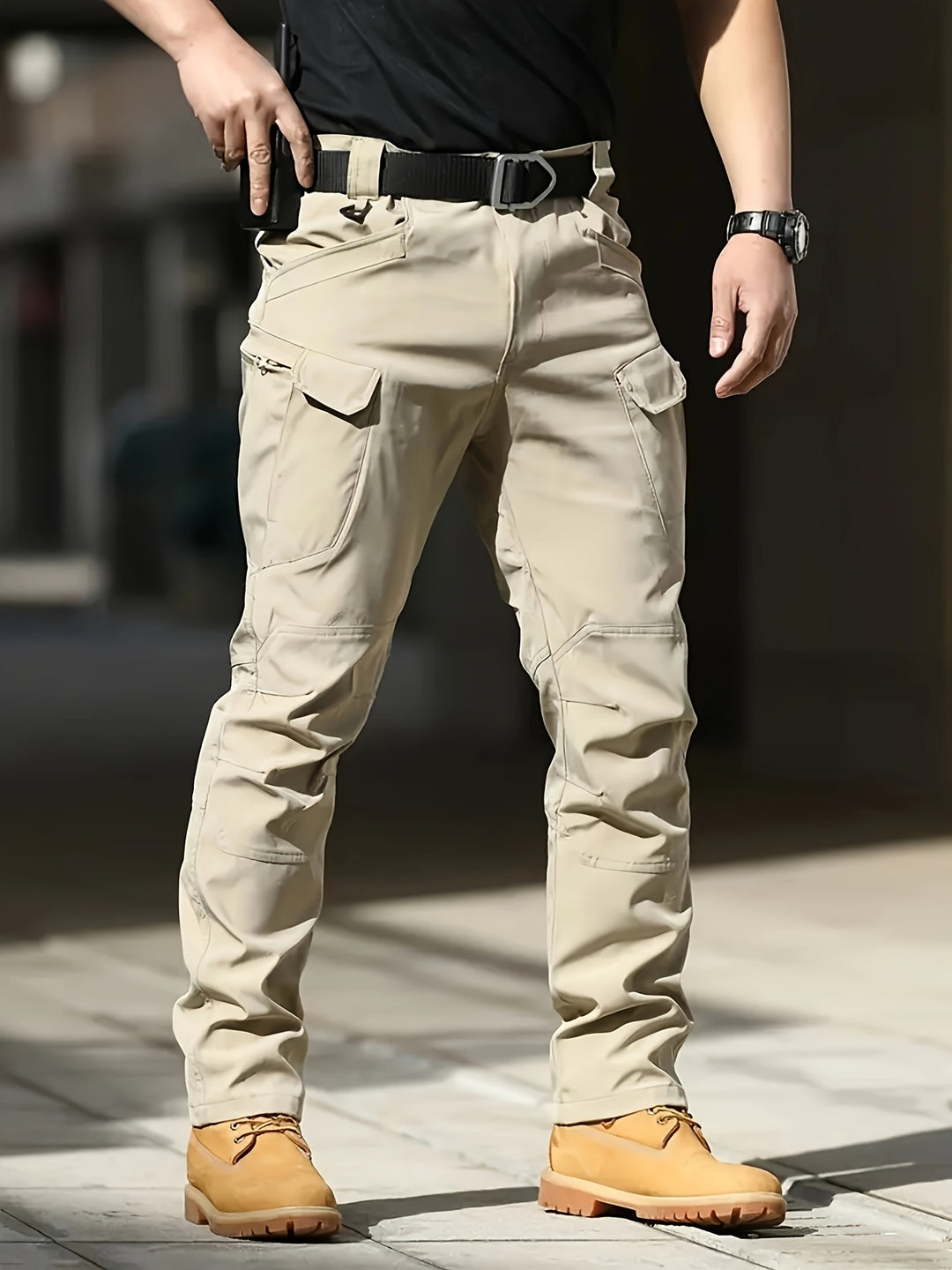 Mens Cargo Trousers | Modern Pocket Design | Casual Mens Clothing