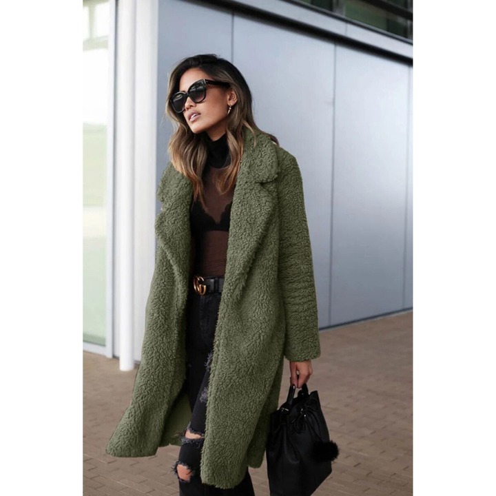 Fluffy Jacket Womens | Winter Clothing | Long Warm Coat