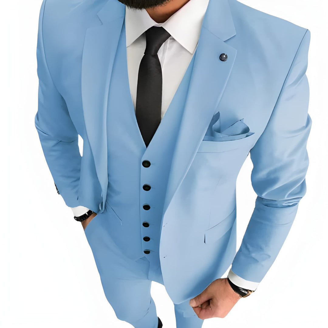 Men's Set | Slim Fit Three-Piece | Trendy Mens Clothing