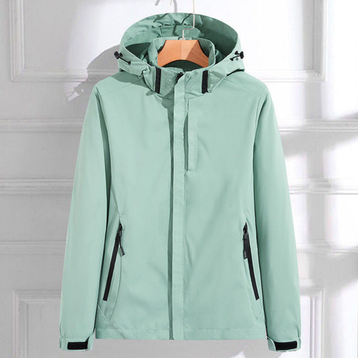 Women’s Jacket | Long Sleeve Rain Coat | Hooded Clothing