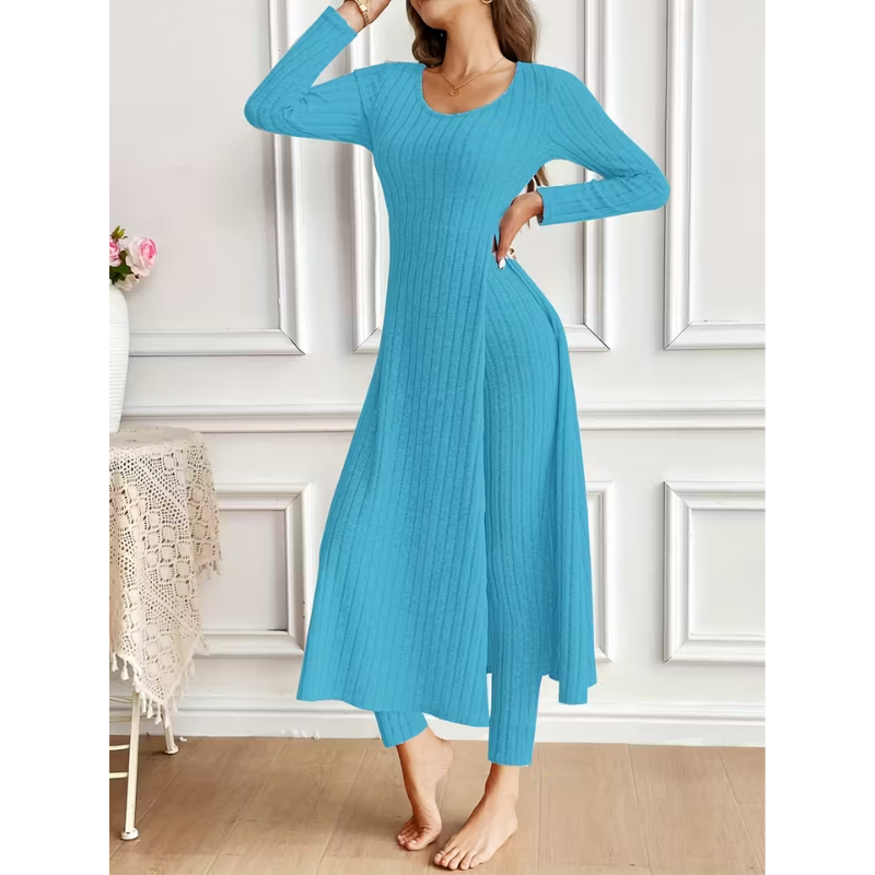 Women’s Two-Piece Set | Long Sleeve Top & Pants | Clothing