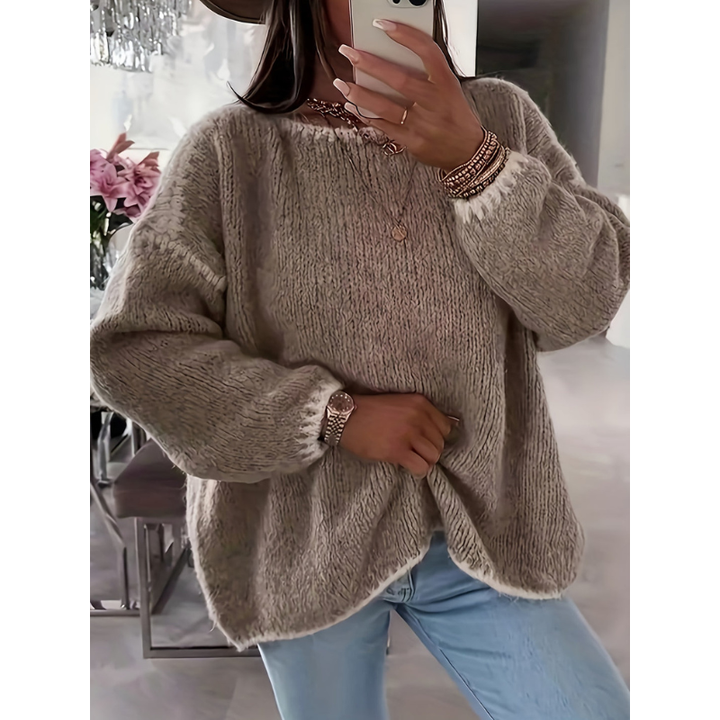 Women’s Jumper | Round Neck Sweater | Winter Autumn Clothing