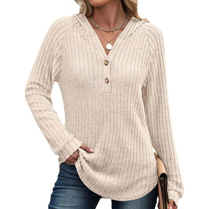 Women's Jumper | Ribbed Long Sleeve Top | Casual Clothing