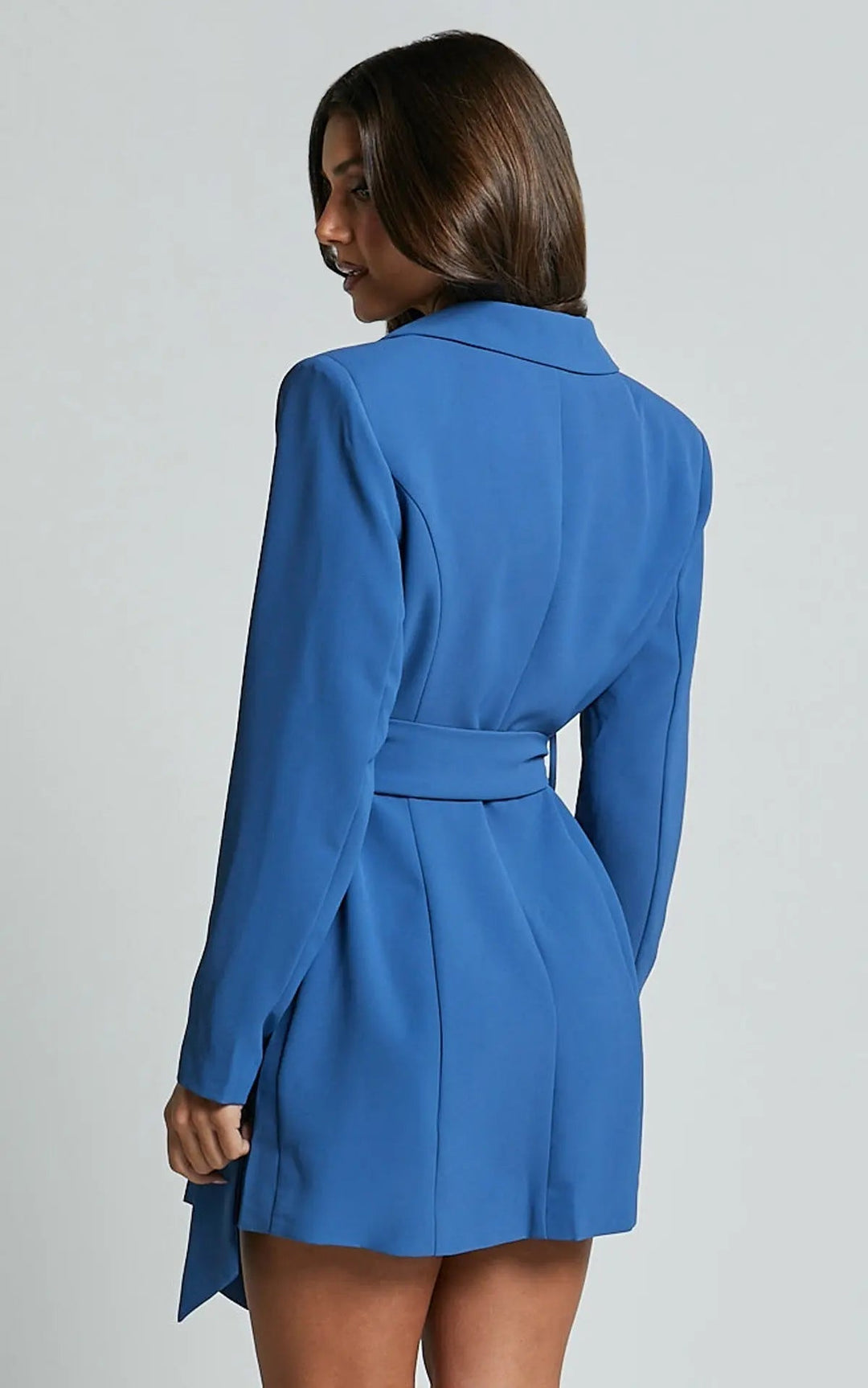 Women’s Blazer | Tailored Belted Chic | Elegant Clothing Style