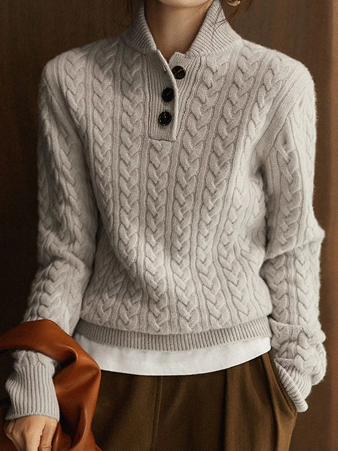 Women's Turtleneck Sweater | Effortless Comfort | Elegant Loose Fit | Soft Knit
