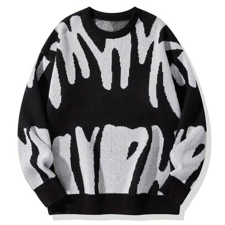 Women’s Jumper | Retro Loose Knit | Trendy Sweater
