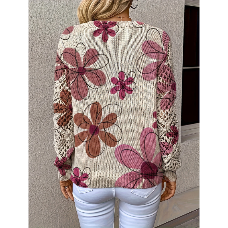 Women’s Jumper | Chic Clothing | V Neck & Long Sleeve