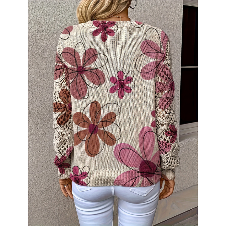 Women’s Jumper | Chic Clothing | V Neck & Long Sleeve