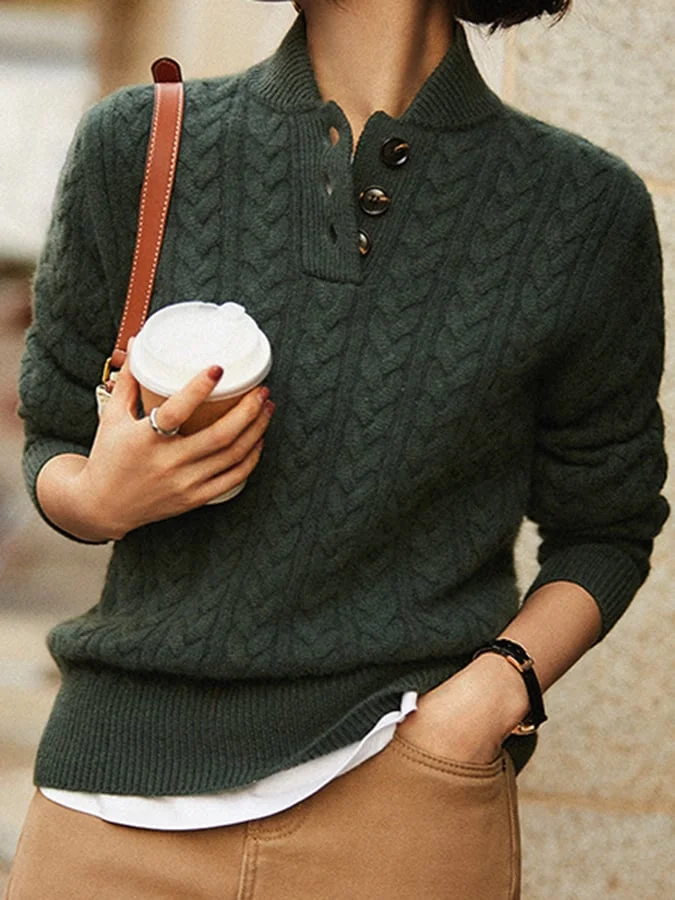 Women's Turtleneck Sweater | Effortless Comfort | Elegant Loose Fit | Soft Knit