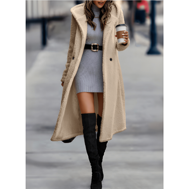 Fluffy Jacket Womens | Winter Clothing | Long Hooded Coat