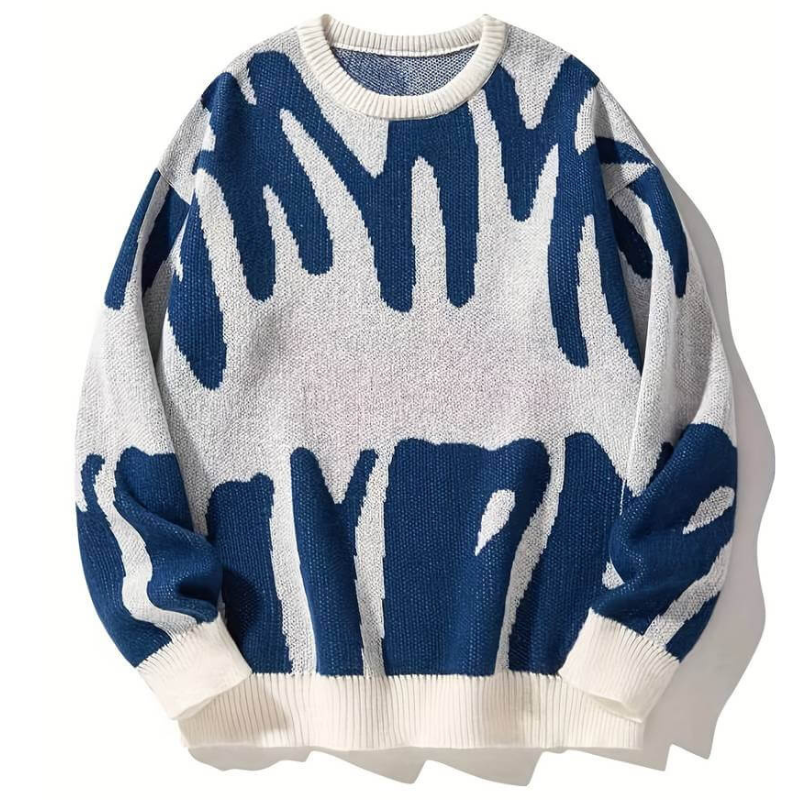 Women’s Jumper | Retro Loose Knit | Trendy Sweater