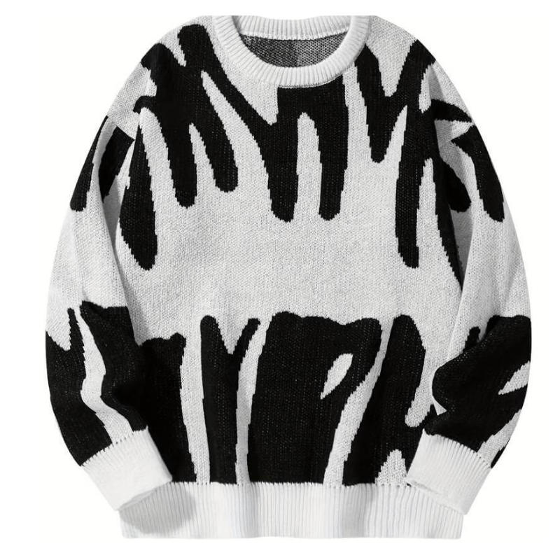 Women’s Jumper | Retro Loose Knit | Trendy Sweater