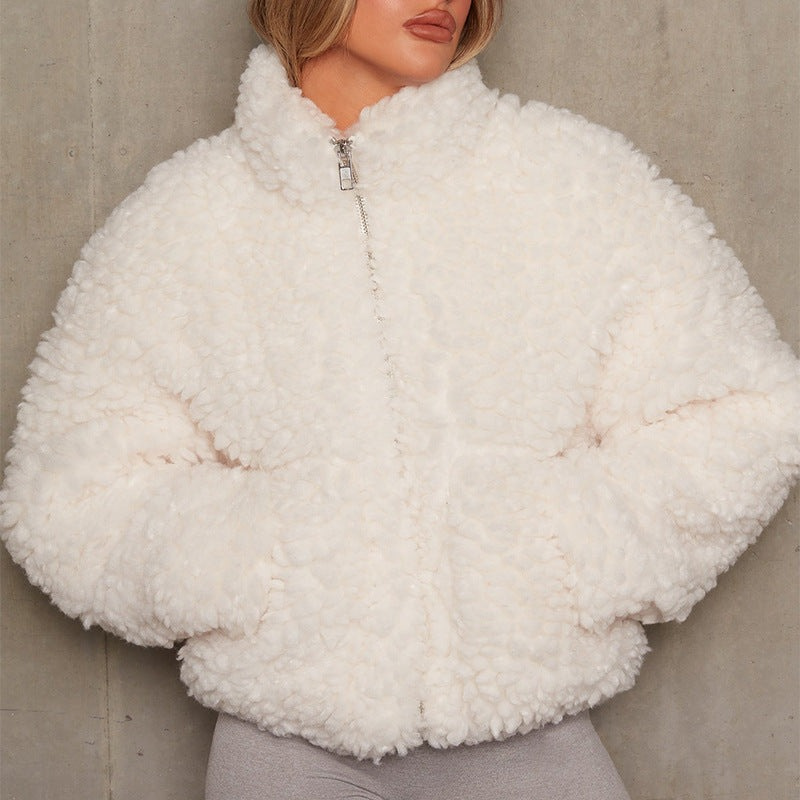 Fluffy Jacket Womens | Soft Fluffy Style | Warm Winter Clothing
