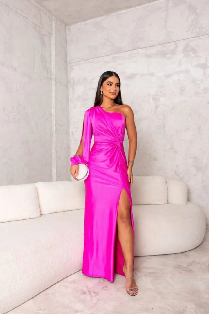Woman Maxi Dress | Elegant One-Shoulder Style | Formal Dresses Collection