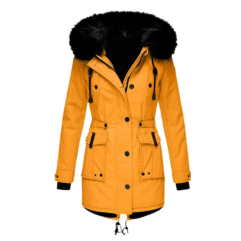Women’s Padded Jacket | Hooded Winter Coat | Casual Everyday Wear
