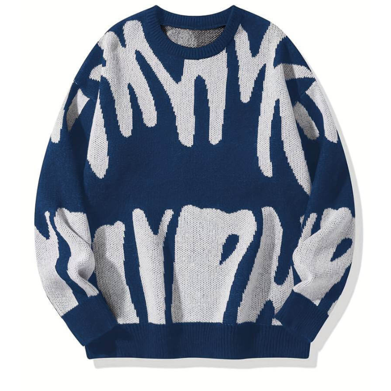 Women’s Jumper | Retro Loose Knit | Trendy Sweater
