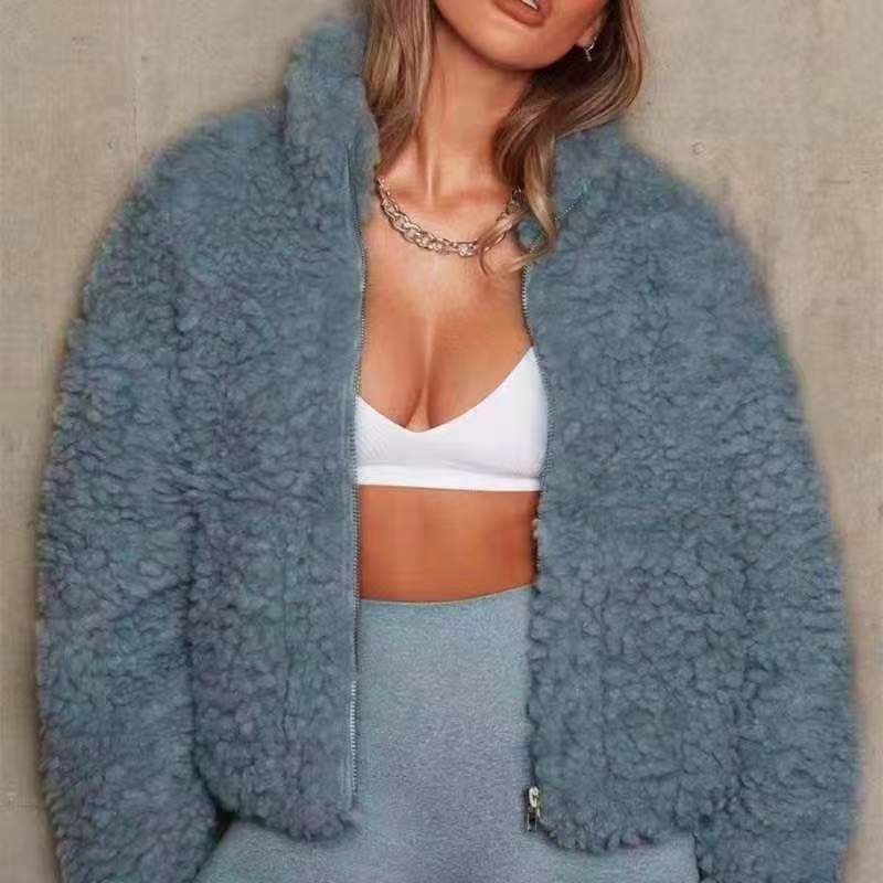 Fluffy Jacket Womens | Soft Fluffy Style | Warm Winter Clothing
