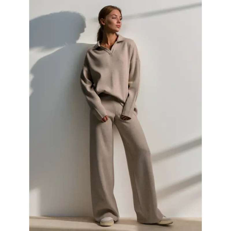 Womens Tracksuits | Knit Clothing Set | Casual Winter Style