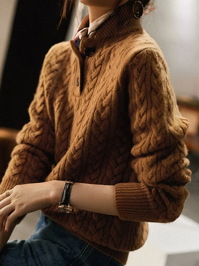 Women's Turtleneck Sweater | Effortless Comfort | Elegant Loose Fit | Soft Knit