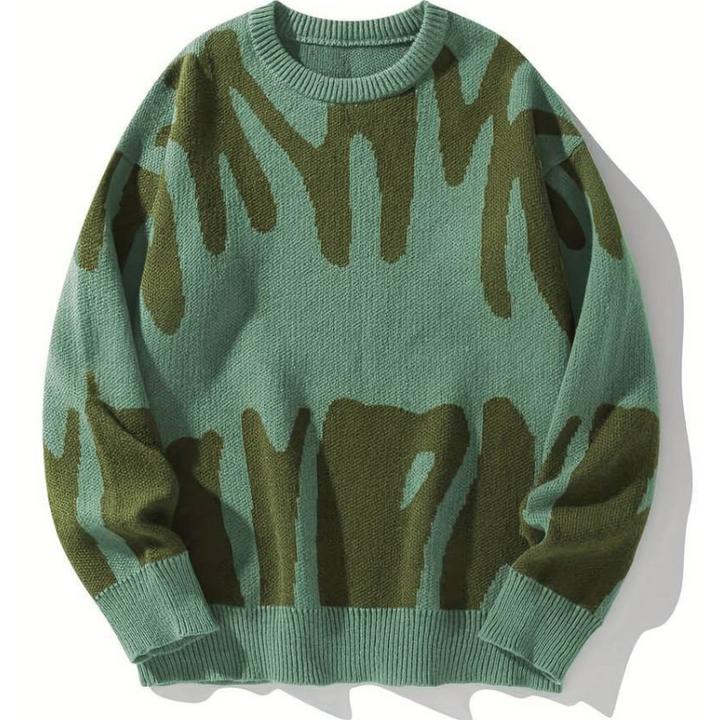 Women’s Jumper | Retro Loose Knit | Trendy Sweater