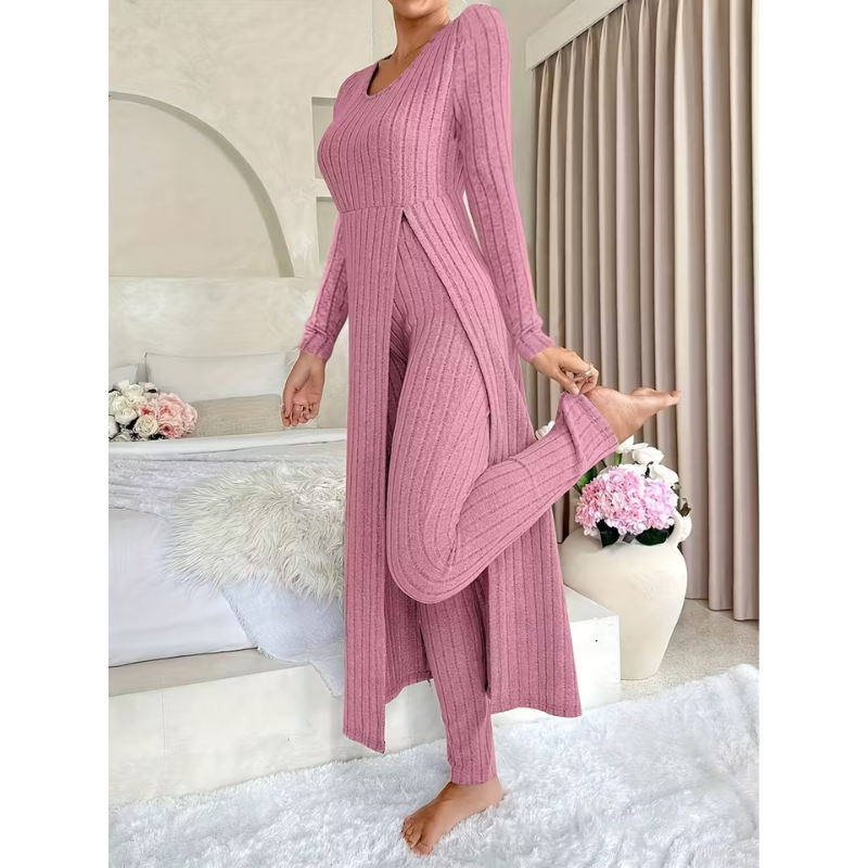 Women’s Two-Piece Set | Long Sleeve Top & Pants | Clothing