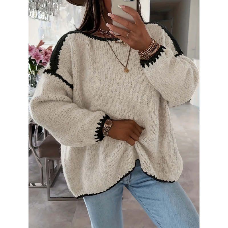 Women’s Jumper | Round Neck Sweater | Winter Autumn Clothing