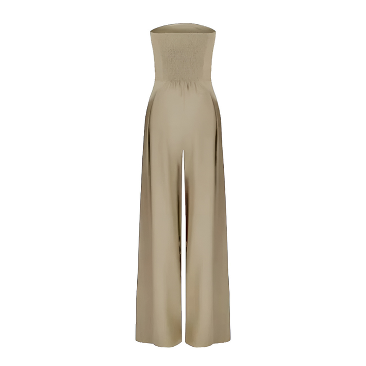 Women’s Jumpsuit | Strapless Wide-Leg Design | Elegant Evening Clothing