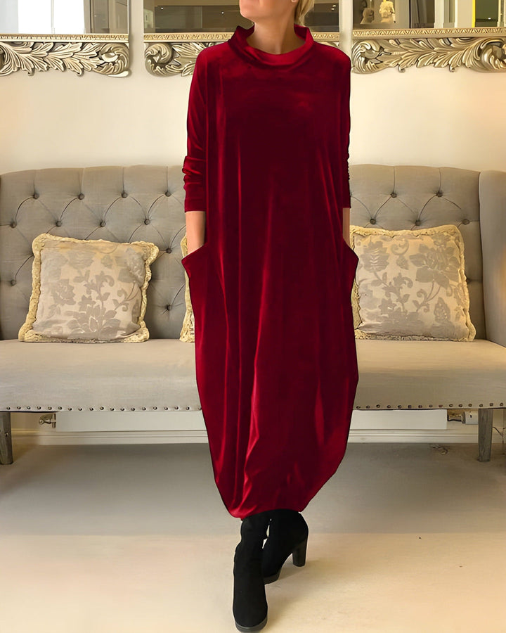 Women’s Velvet Dress | Long & Elegant | Autumn & Winter