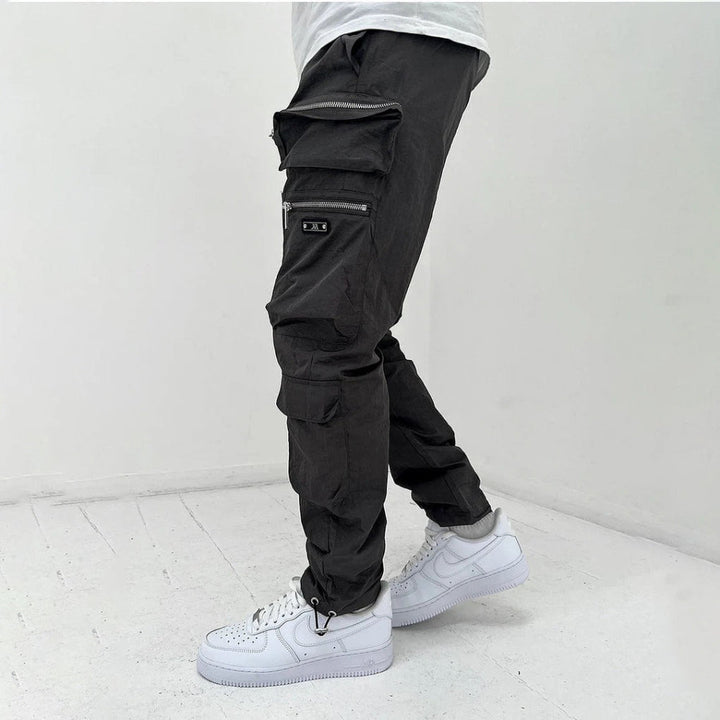 Cargo Pants for Men | Lightweight Hiking Joggers | Outdoor Multi-Pocket Trousers