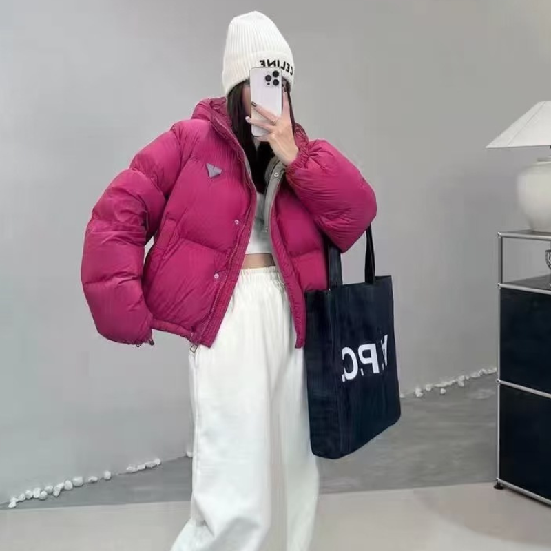 Women’s Jackets | Adjustable Hooded Puffer Jacket | Modern Winter Clothing