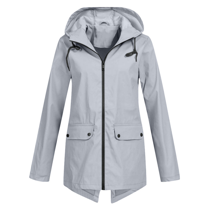 Women’s Windbreaker Jacket | Lightweight & Windproof | Hooded Zip-Up | Water-Resistant Hiking Coat