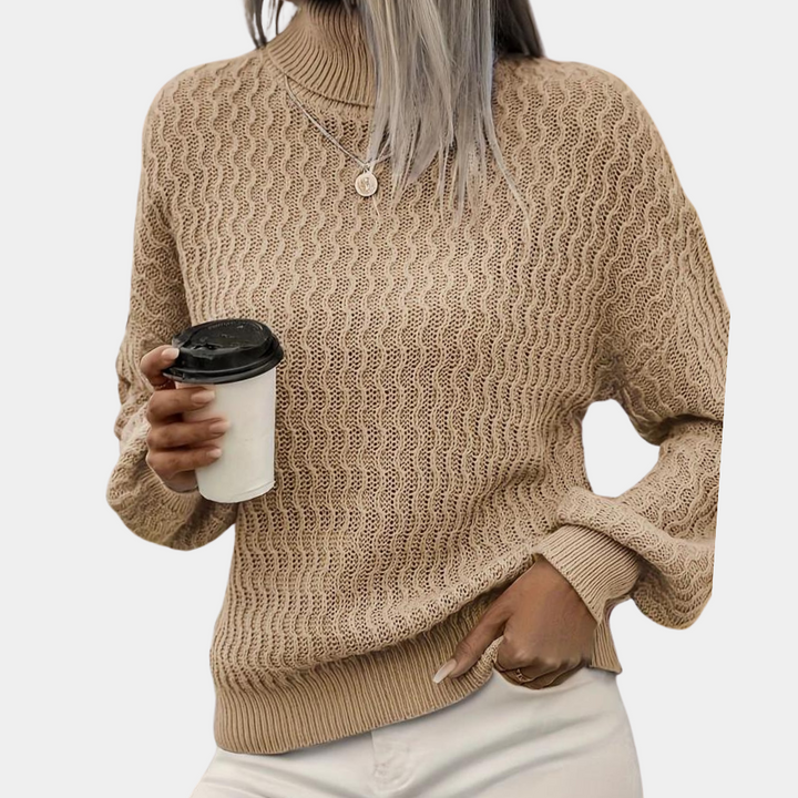 Women’s Jumper | Twisted Knit | Elegant & Warm | Synthetic Fibre