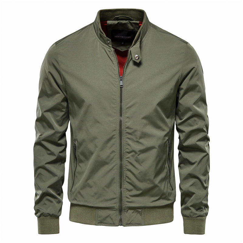 Mens Winter Jackets | Sleek Stand Collar Style | Mens Clothing