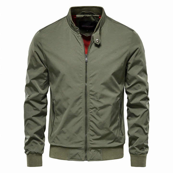 Mens Winter Jackets | Sleek Stand Collar Style | Mens Clothing