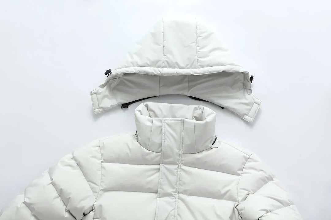 Men’s Winter Jacket | Long Hooded Parka | Thick And Warm