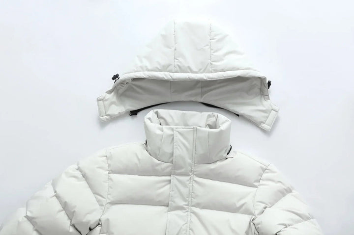 Men’s Winter Jacket | Long Hooded Parka | Thick And Warm