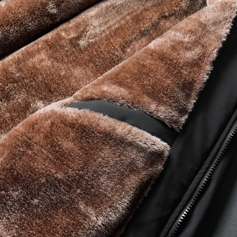 Men's Winter Jacket with Stand Collar | Windproof mens coat