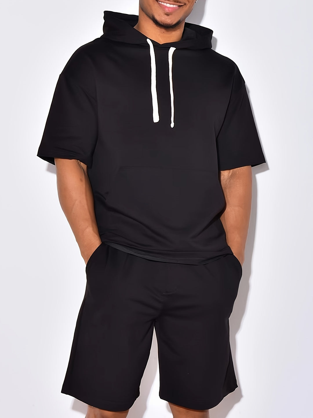 Men Sweatshirt & Shorts Set | Casual & Stylish | Modern Design | Summer
