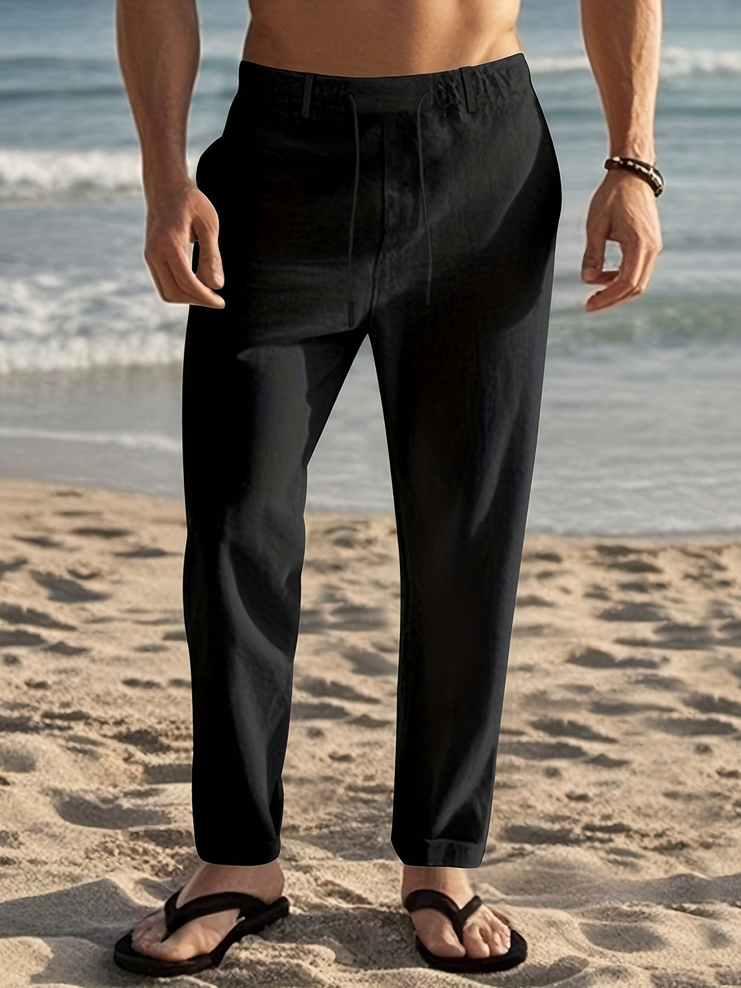 Men's Casual Trousers | Loose Fit | Breathable Cotton | Urban & Outdoor