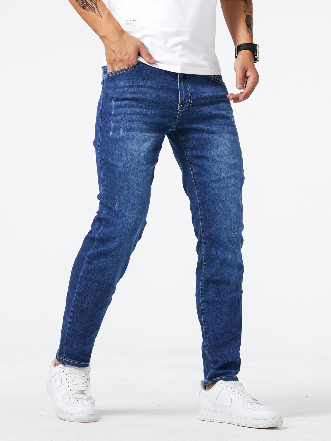 Men's Jeans | Slim Fit Stretch | Casual & Comfortable | All-Season | Classic Jeans