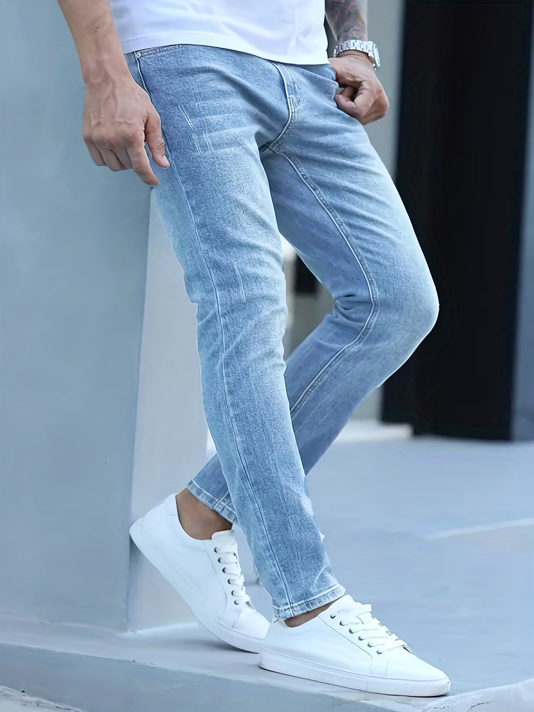 Men's Jeans | Slim Fit Stretch | Casual & Comfortable | All-Season | Classic Jeans