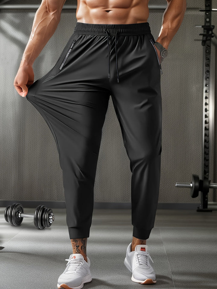 Men's Jogging Pants | Regular Fit | Breathable & Stretchable | Practical Pockets