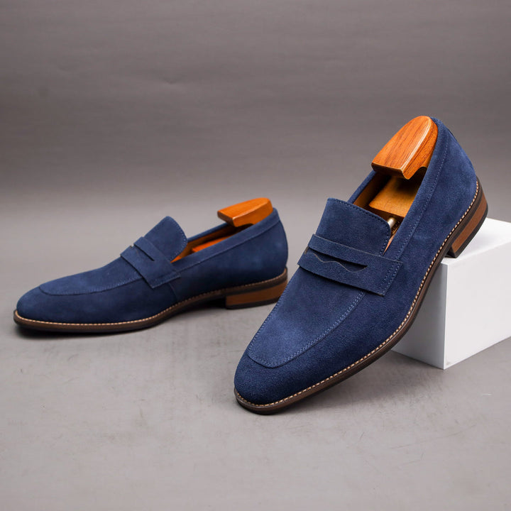 Men's Loafers | Genuine Suede | Slip-On Comfort | Elegant & Durable