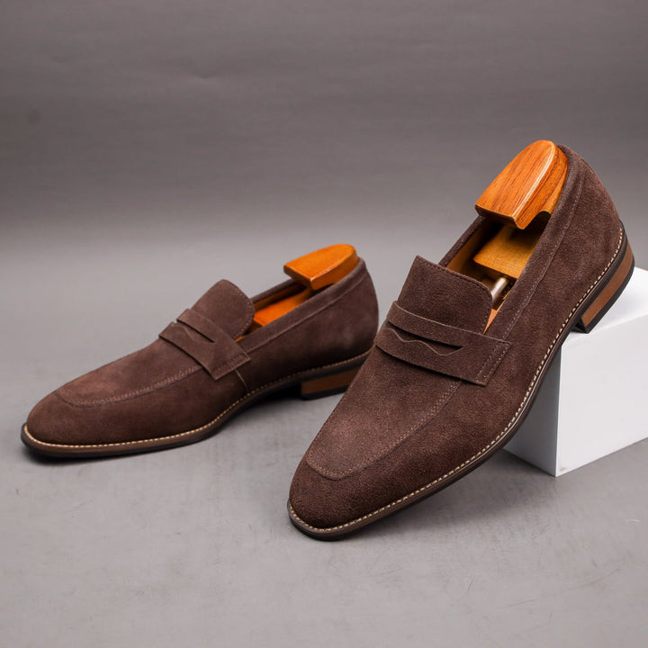 Men's Loafers | Genuine Suede | Slip-On Comfort | Elegant & Durable