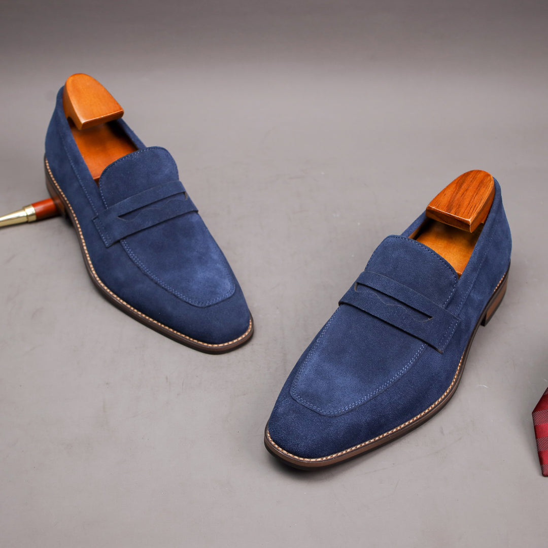 Men's Loafers | Genuine Suede | Slip-On Comfort | Elegant & Durable