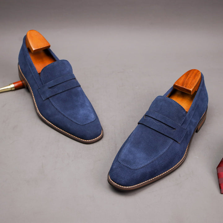 Men's Loafers | Genuine Suede | Slip-On Comfort | Elegant & Durable